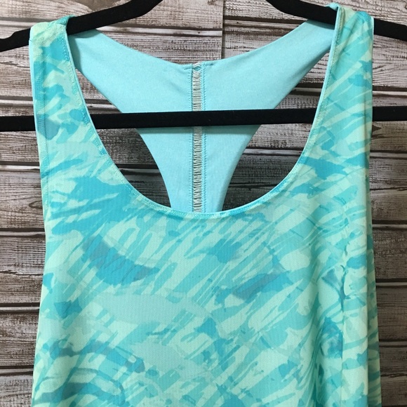Calia Reversible Mesh Blue Active Tank Top Medium - Picture 7 of 8